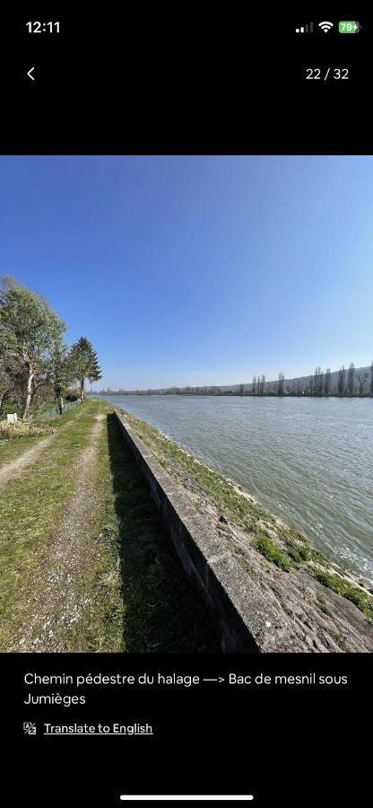Petite Maison Chaleureuse Des Boucles De La Seine Le Mesnil-sous-Jumièges Zewnętrze zdjęcie